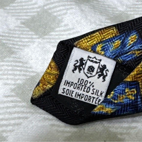 Vintage Metropolitan Museum of Art Tie Silk Necktie The Met NYC VTG - Picture 3 of 6